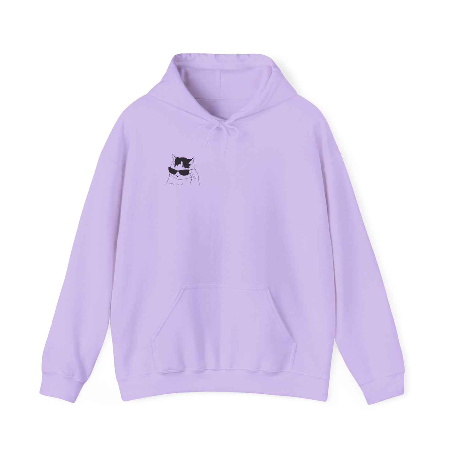 Hooded Sweatshirt - (Cool Cat Style)