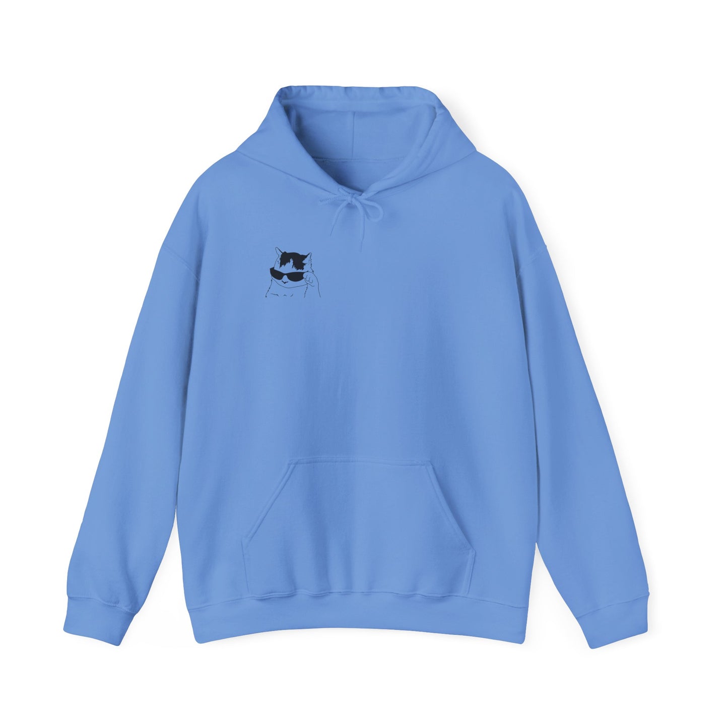 Hooded Sweatshirt - (Cool Cat Style)